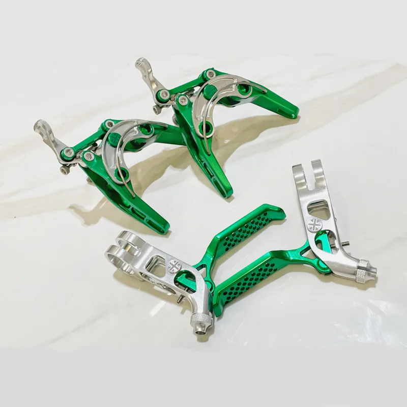 Folding bike 7075aluminum CNC brake lever C clip direct-moun