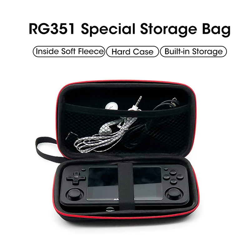 

Портативная Защитная сумка для игровой консоли в ретро-стиле, RG351P/RG351M/RG350M