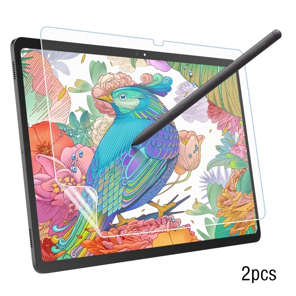 

Чувствовать себя, как писать на бумаге, Защита экрана для Samsung Tab A7 Lite, пленка для рисования для Sasmsung Tab S6 Lite, Защитная пленка для экрана