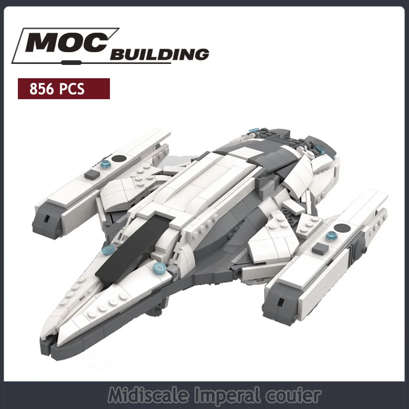 

MOC Star Destroyer Assembly Interstellar Mocha Empire Couier Spaceship Building Block DIY Bricks Children Xmas Toys