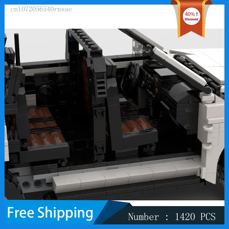 Строительные блоки MOC Land Cruiser Camper модульная модель автомобиля сборка игрушек