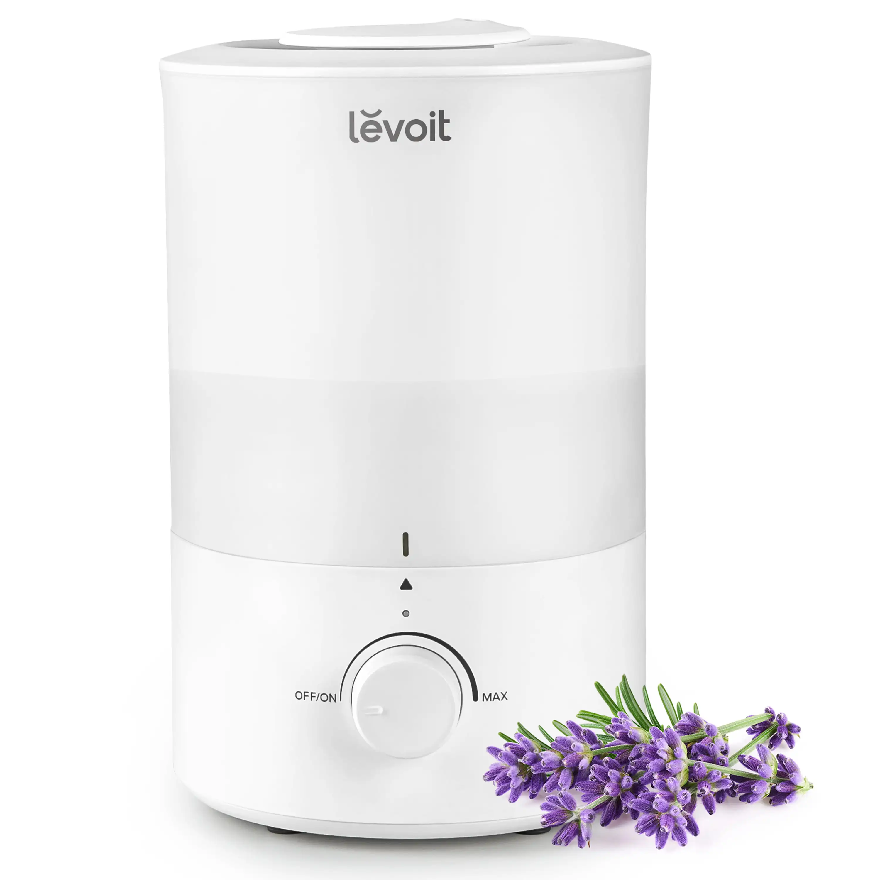 

Ultrasonic Cool Humidifier for Room, 3L Top Fill Vaporizer for Large Rooms, Bedrooms, Baby, With Adjustable Mode,Dual 150, Whi