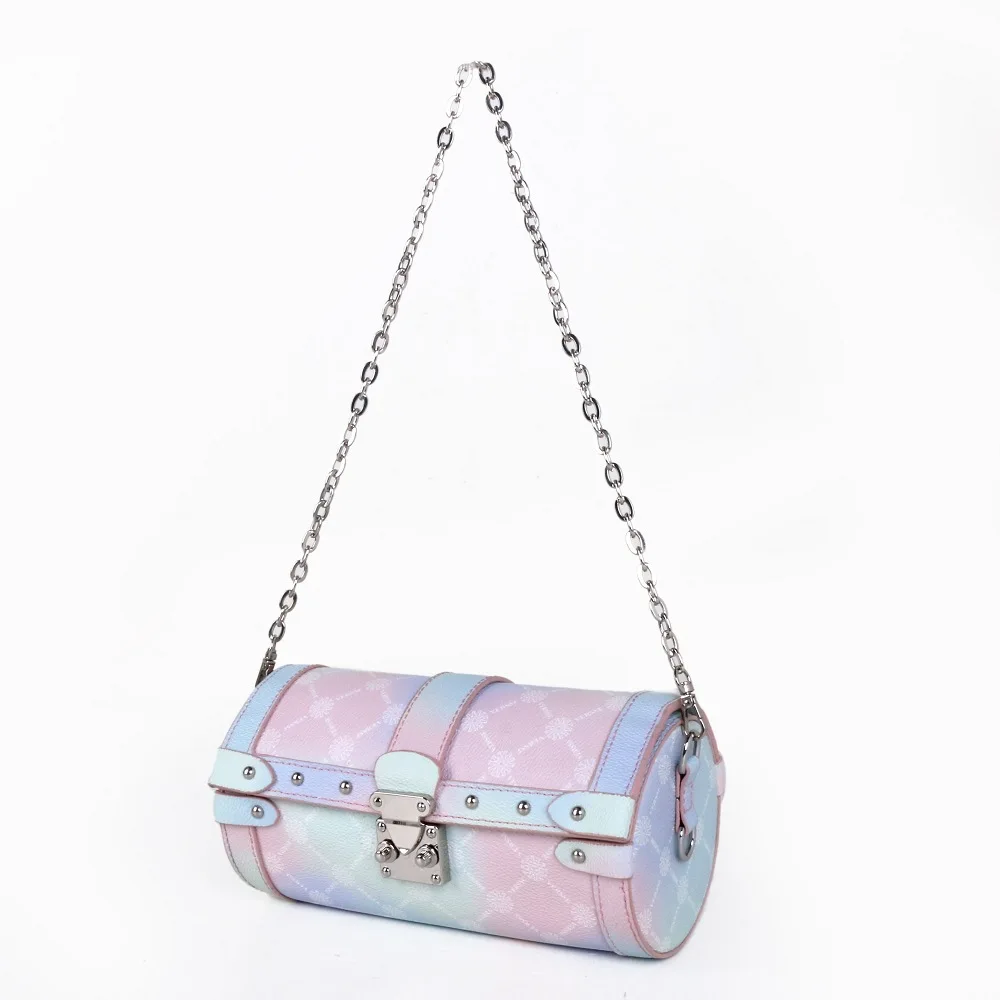 

2022 New Chain Small Bucket Bag Shoulder Messenger Mobile Phone Bag French Minority High Sense Small Bucket Bag