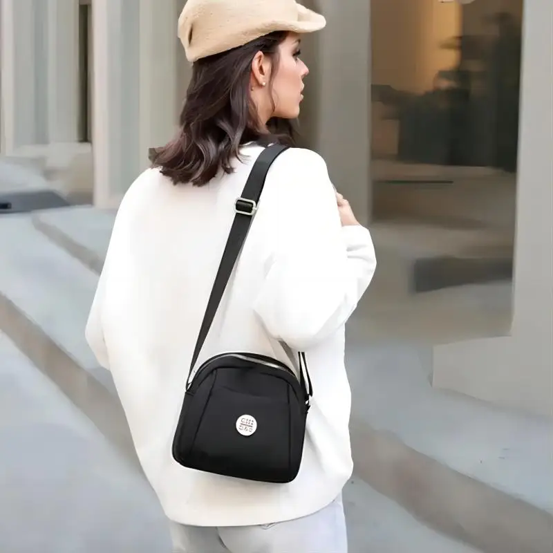 Женская нейлоновая сумка через плечо повседневный стиль ткань Оксфорд