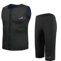 2mm neoprene wetsuit mens split warm diving swimming tank top surf shorts water sports sailing diving sleeveless tank top