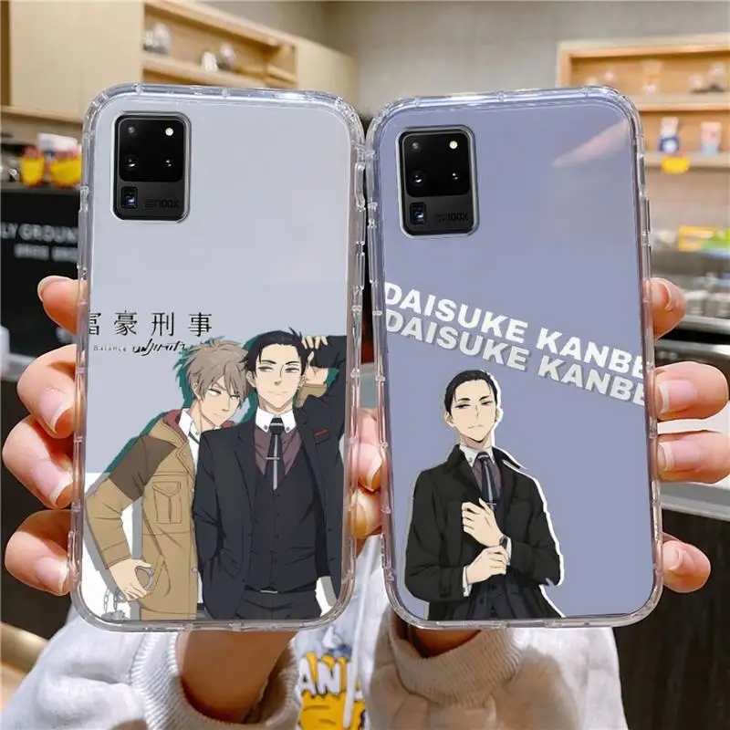 

Daisuke Kambe Fugou Keiji Balance Unlimited Phone Case For Samsung Galaxy S10 S10e A70 Edge S22 S23 Plus Ultra Note10 Cove