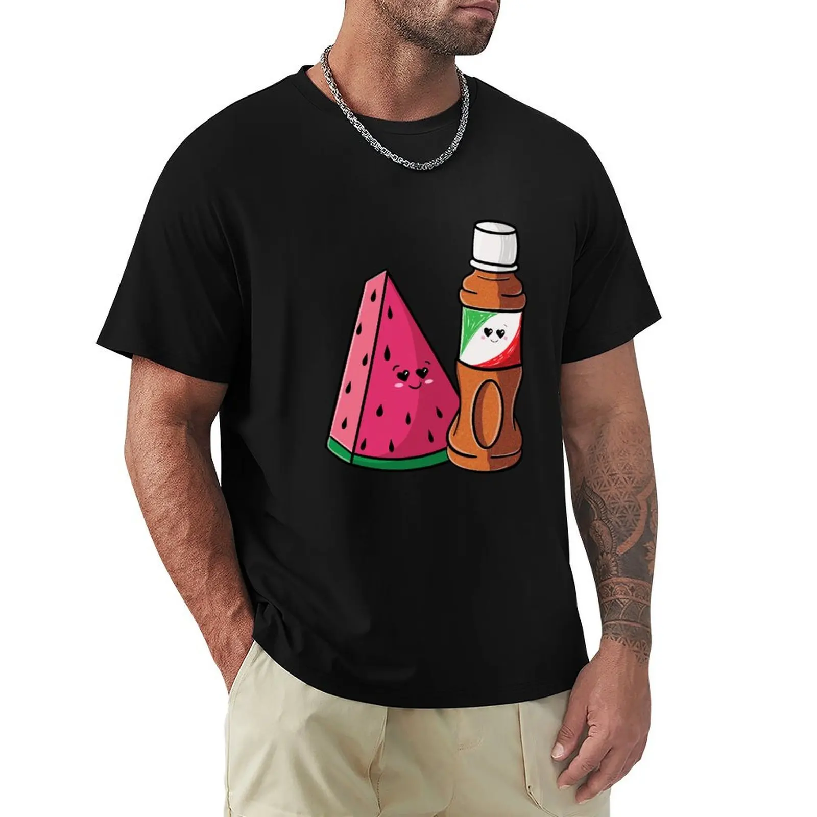 Фото Футболка Tajin y Sandia, однотонная футболка больших размеров №1