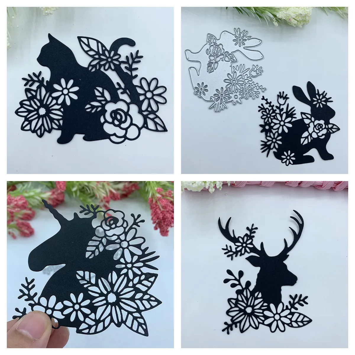 

Красочный Кот DIY процесс резки металла штамп вырезать альбом бумага, карточка, альбом процесс шаблон-штамп