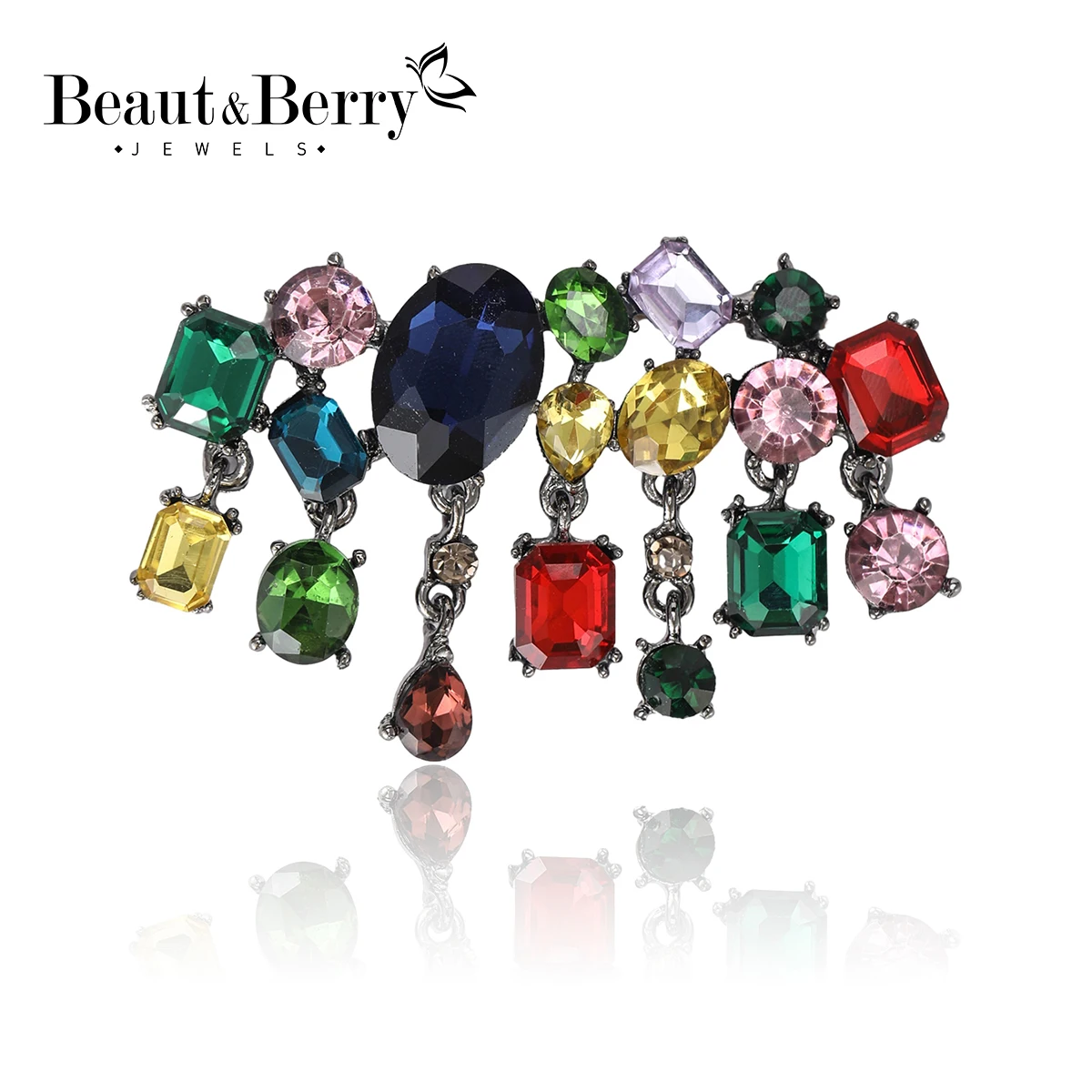 Брошь с эмалью цвет в ассортименте