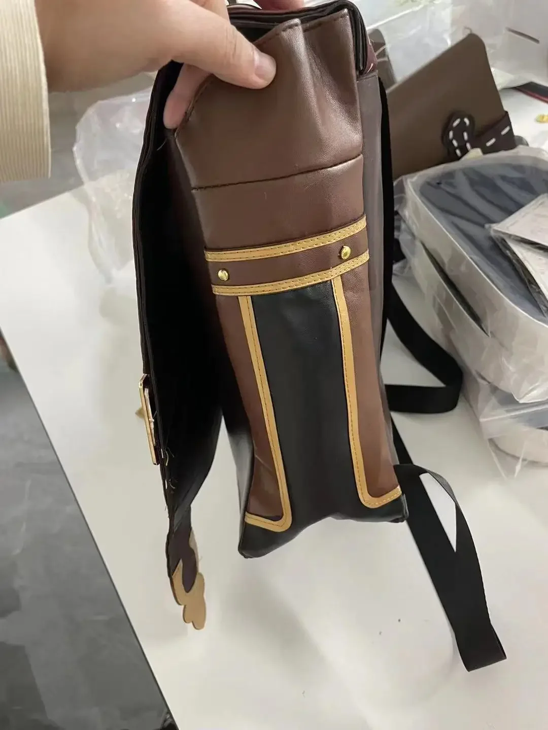 Аниме игра Genshin Impact Косплей Klee рюкзак для девочек Женский сумка на плечо из