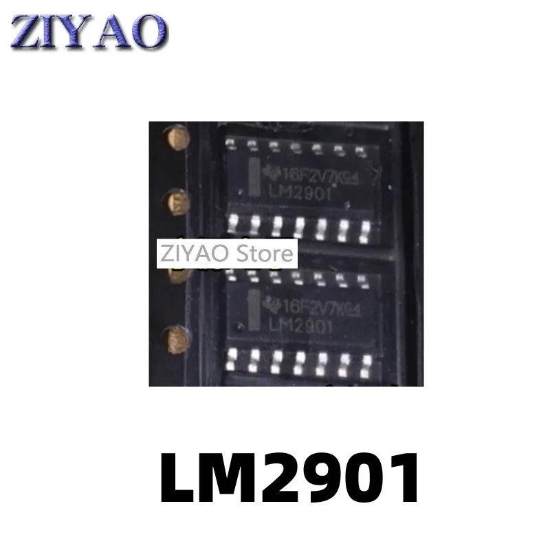 1 шт. LM2901 LM2901DR LM2901DT SMD SOP-14 четырехъядерный Компаратор напряжения