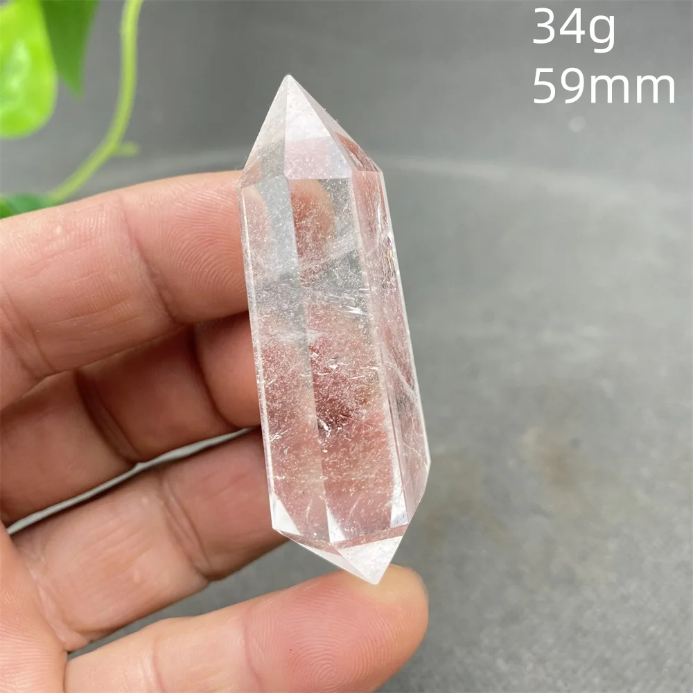 

Прозрачный белый кварцевый кристалл для медитации