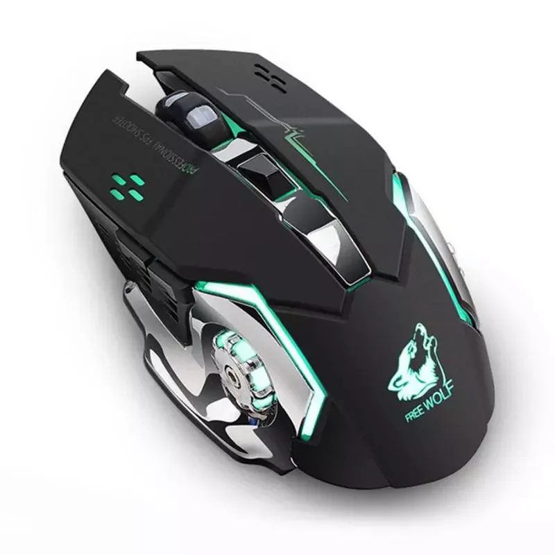 

X8 Wireless Silent LED Backlit USB Optical Ergonomic Gaming Mouse Usb Mouse