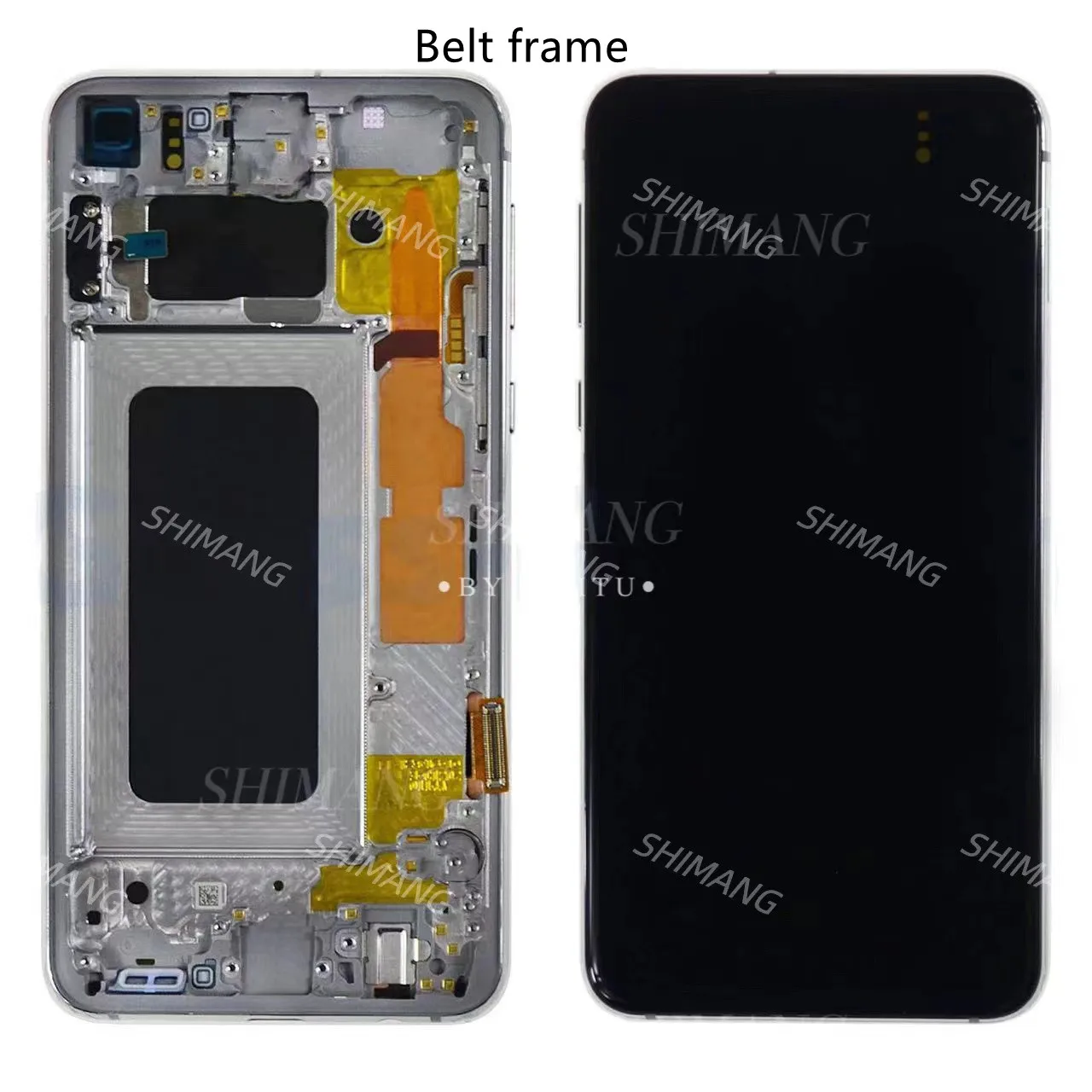 Original Used AMOLED For Samsung s10e G970F/DS G970U SM-G9700 LCD Touch Display Assembly with frame replaceable enlarge