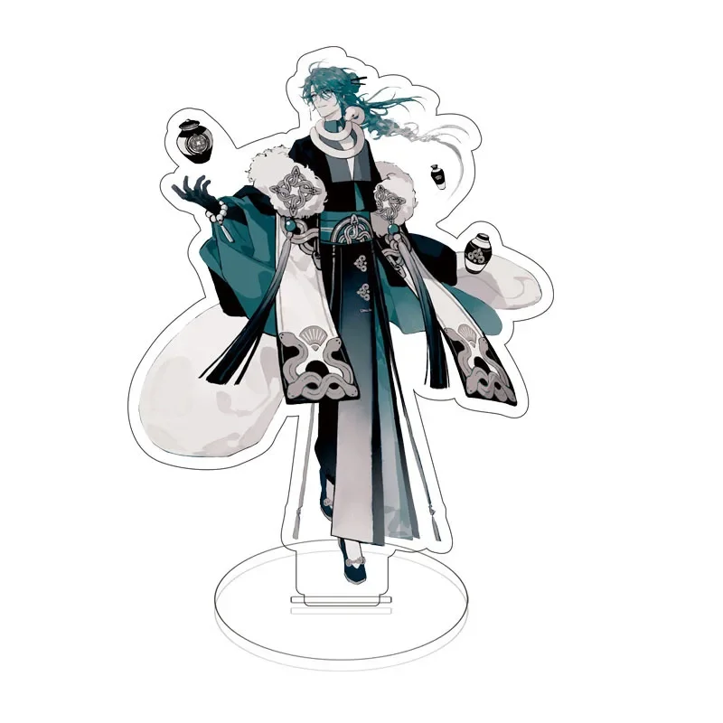 Аниме Genshin Impact Diluc Paimon Косплей Портрет Акриловый стоячий знак Ambitus