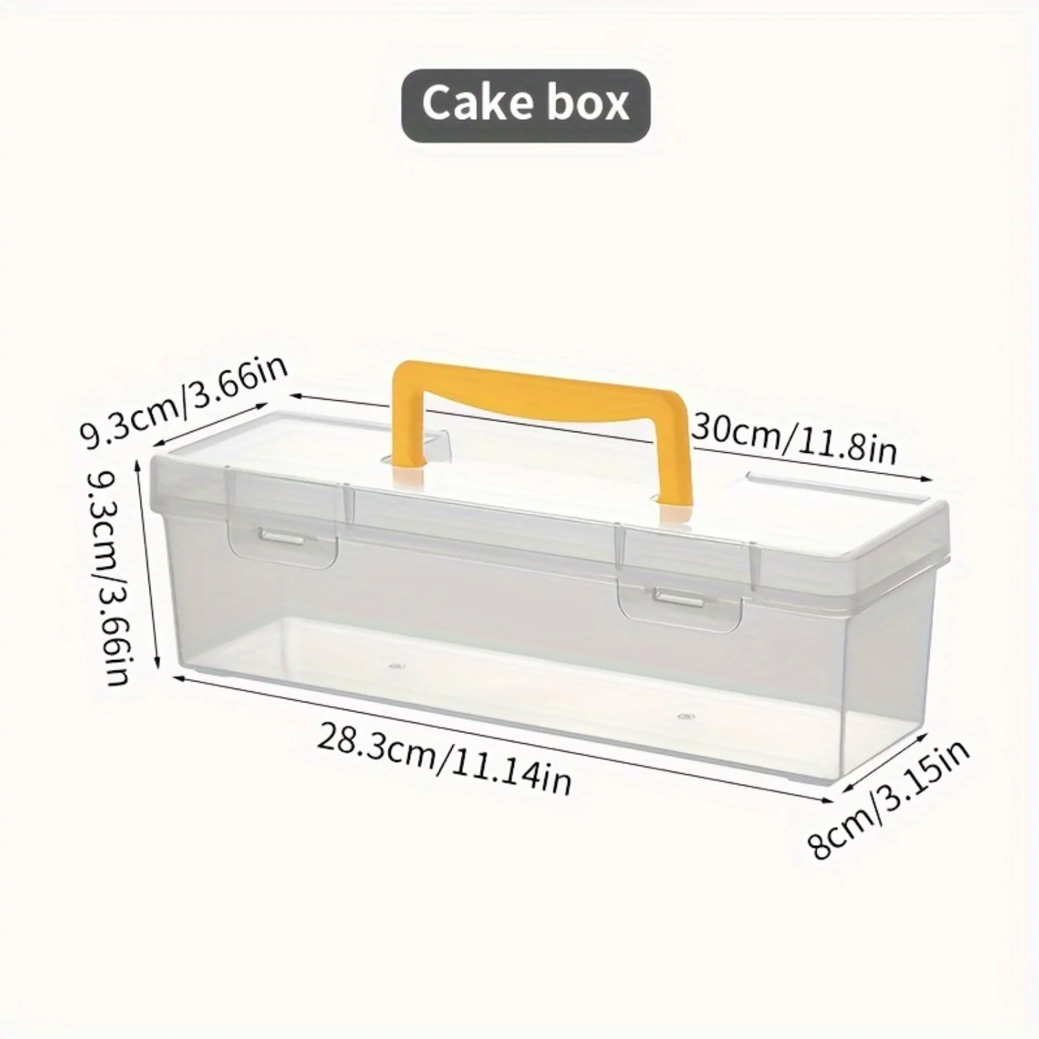 Пищевой контейнер с крышкой и ручкой — портативная герметичная коробка для