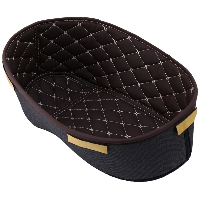 

Motorcycle PU Rear Trunk Cargo Liner Protector Seat Bucket Pad For Vespa GTS300 GTS 300 Accessories