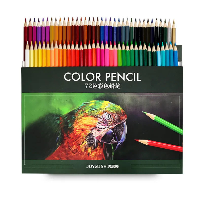 

Colored pencils environmentally friendly oily colored lead drawing cartons and barreled 12/18/24/36/48/72 colors