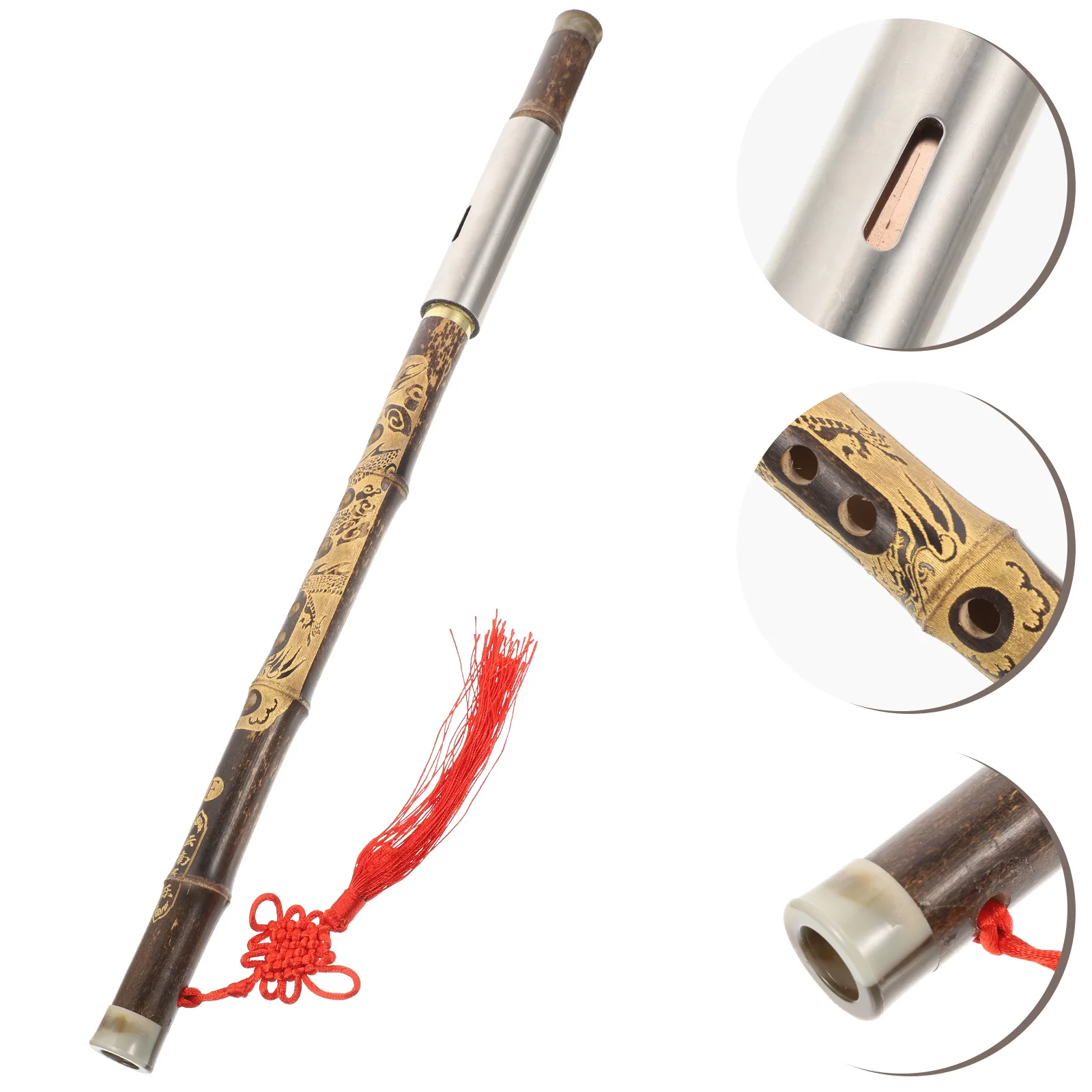 Вертикальные портативные Cross Blow Bau флейта музыкальные инструменты нос медный