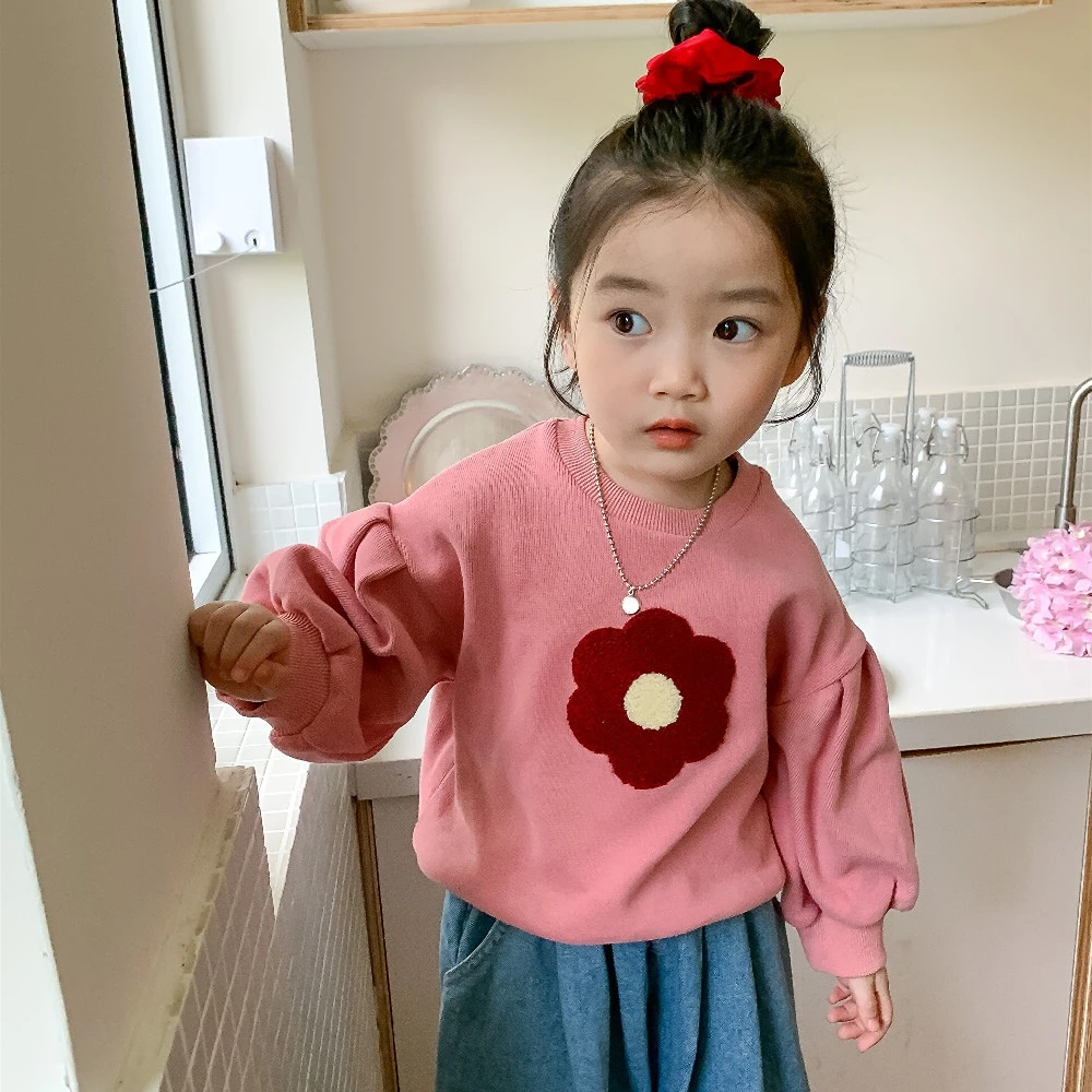 

2023 Children' Clothing Cotton Long Sleeve T-shirts Baby Girl Tops Kids T-shirt Cotton Spring Shirts Baby Girl Clothes