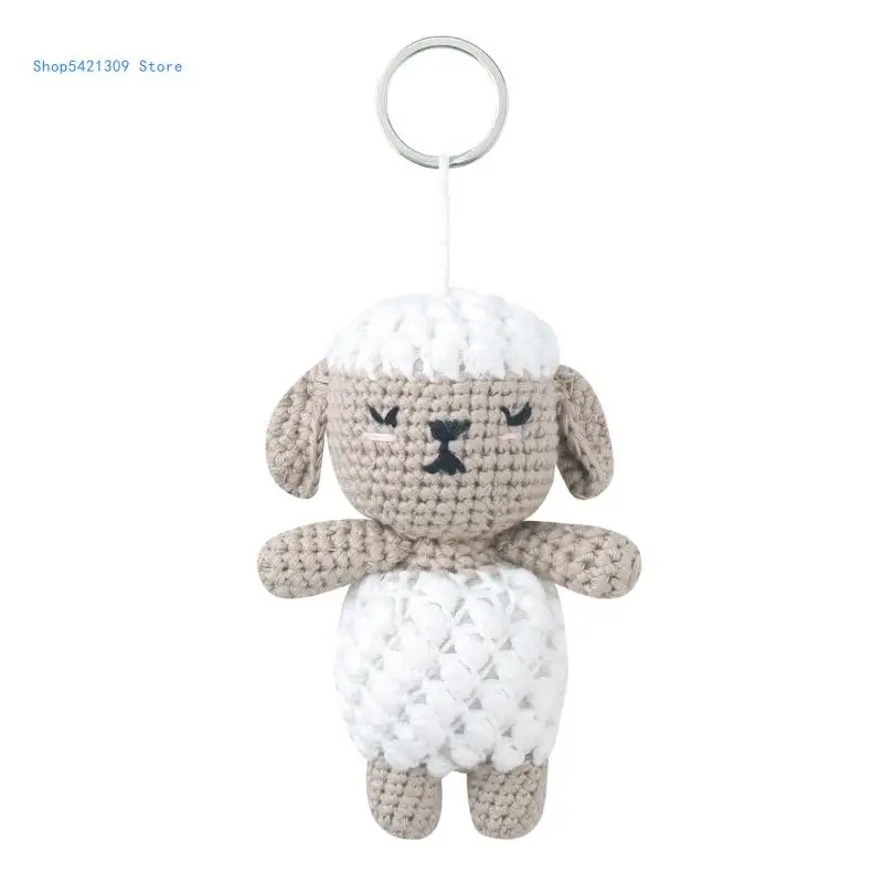 Вязаный крючком брелок в виде льва для женщин и девочек кошелек подвеска сумочек