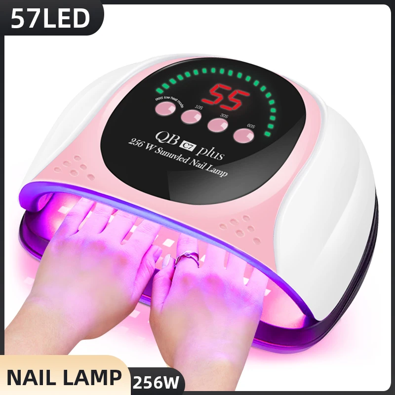Лампа для сушки ногтей с датчиком движения, 256 Вт