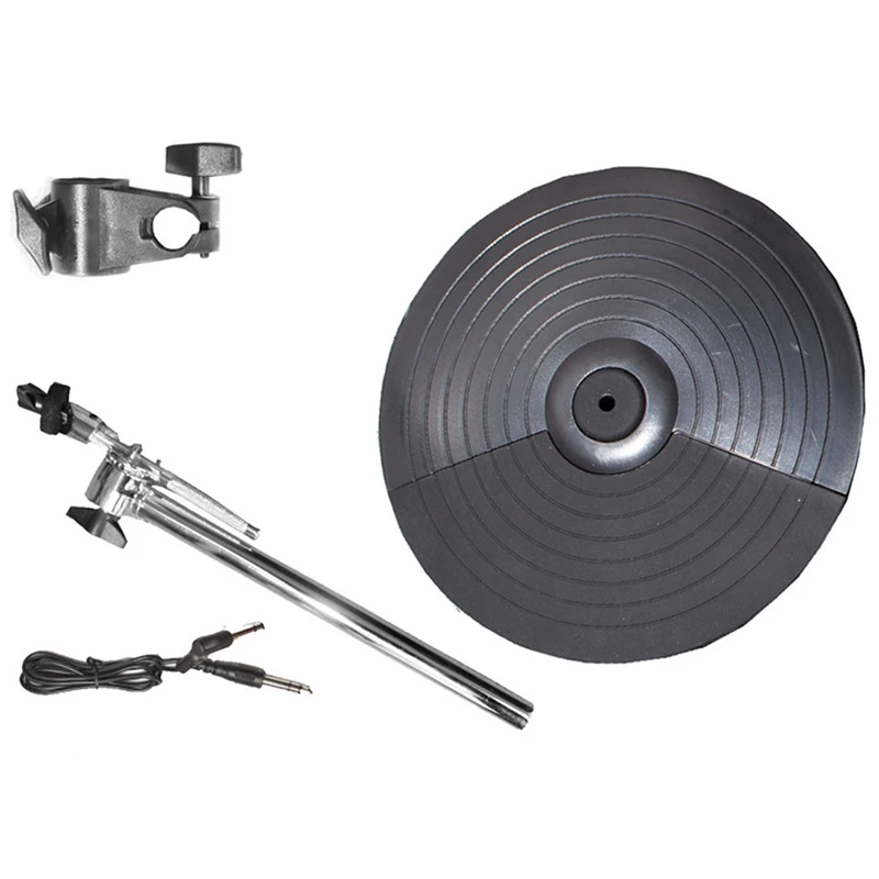 

Набор электронных барабанных триггеров, профессиональный набор тарелок для взрослых и детей, аксессуары для барабана