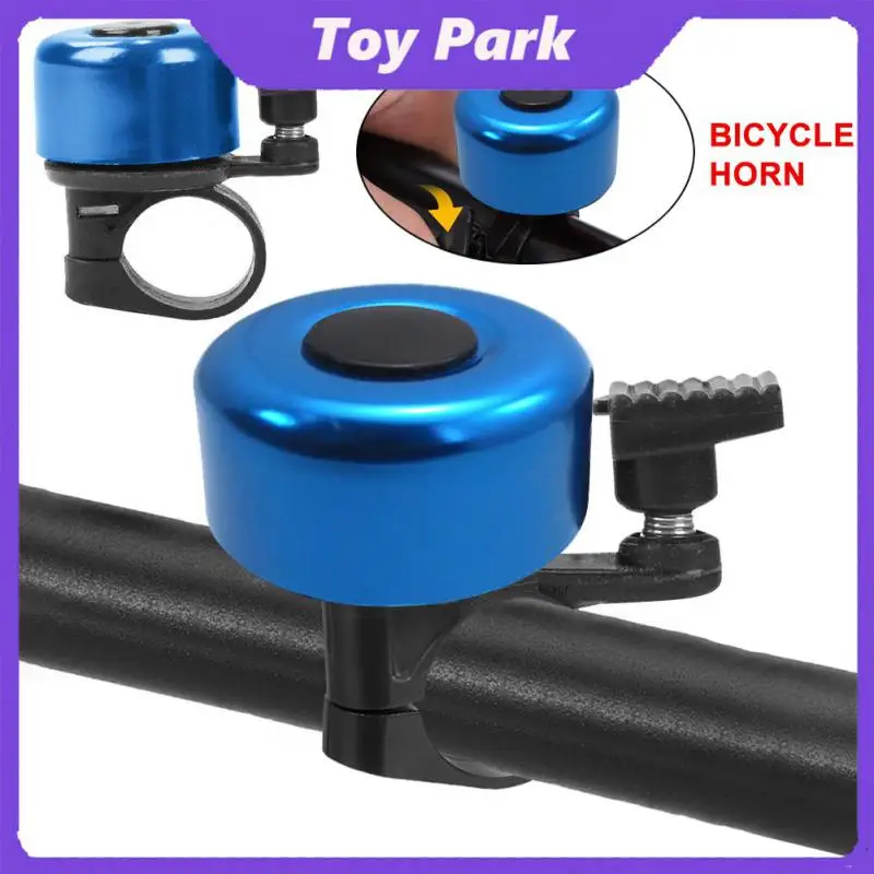 

Colorful Sound Alarm Loud Horn Waterproof Bell Ring Aluminum Alloy Bicycle Bell Cycling Equipment Portable Aluminum Cycling Bell