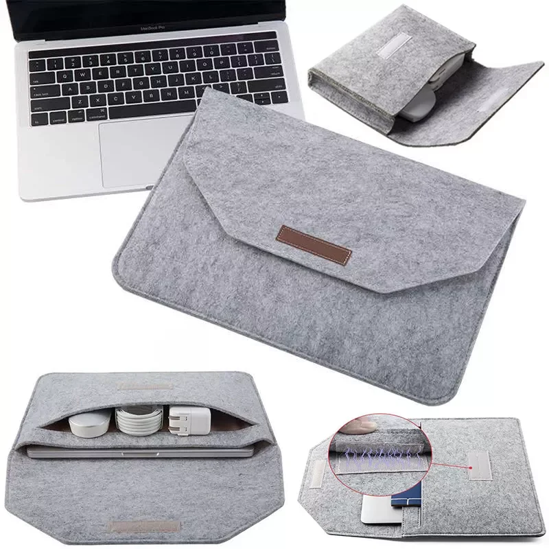 

Liner Laptop Bag 15 6 inch For Macbook Air 13 Case A2337 Pro M1 14 16 2021 15 15.6 Computer Bags For HP Hua wei Matebook X