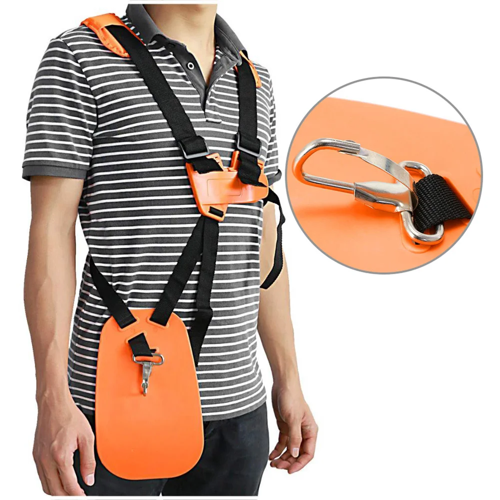 

1 Pcs Mower Double Shoulder Strap Striming Trimmer Harness Belt Comfort For Lawn Mower Grass Cutter Accessories Garden Tools