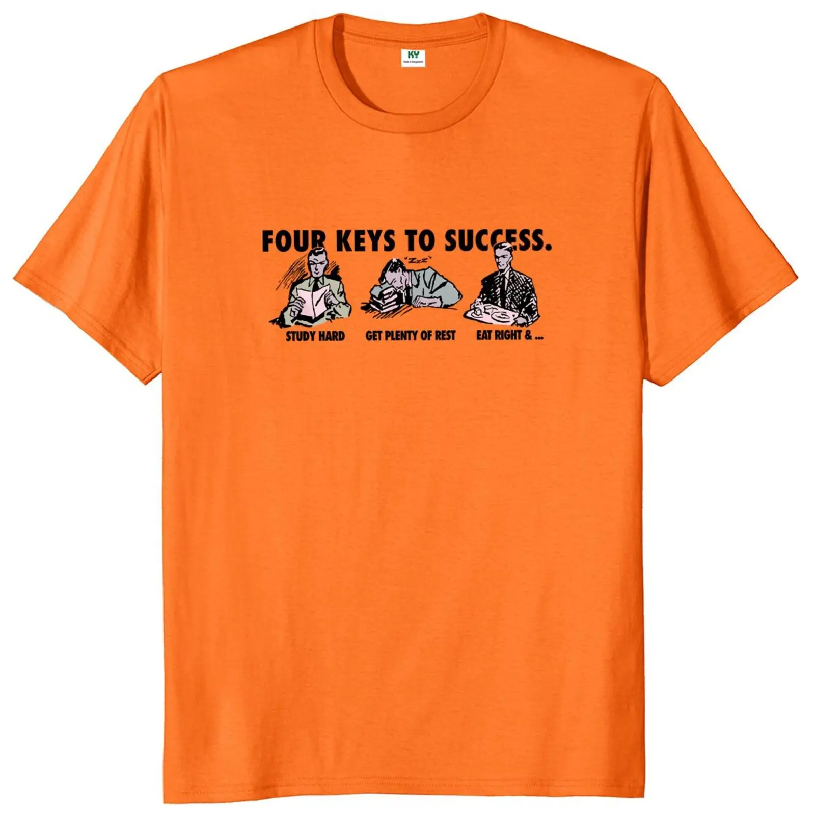 Футболка Four Keys To Success Мужская футболкаendez Brothers с графическим рисунком для