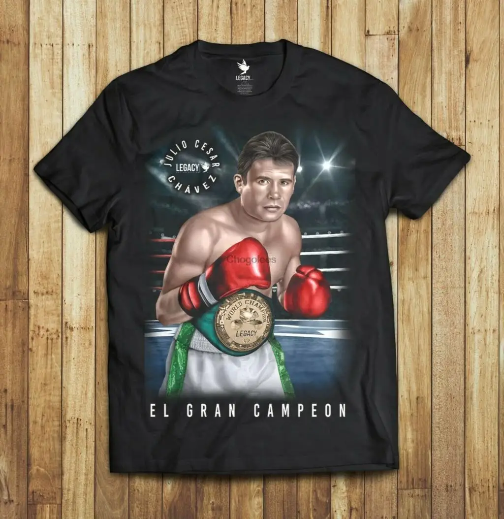 Футболка с надписью Julio Cesar Чавес ограниченная серия 100% хлопок бесплатная