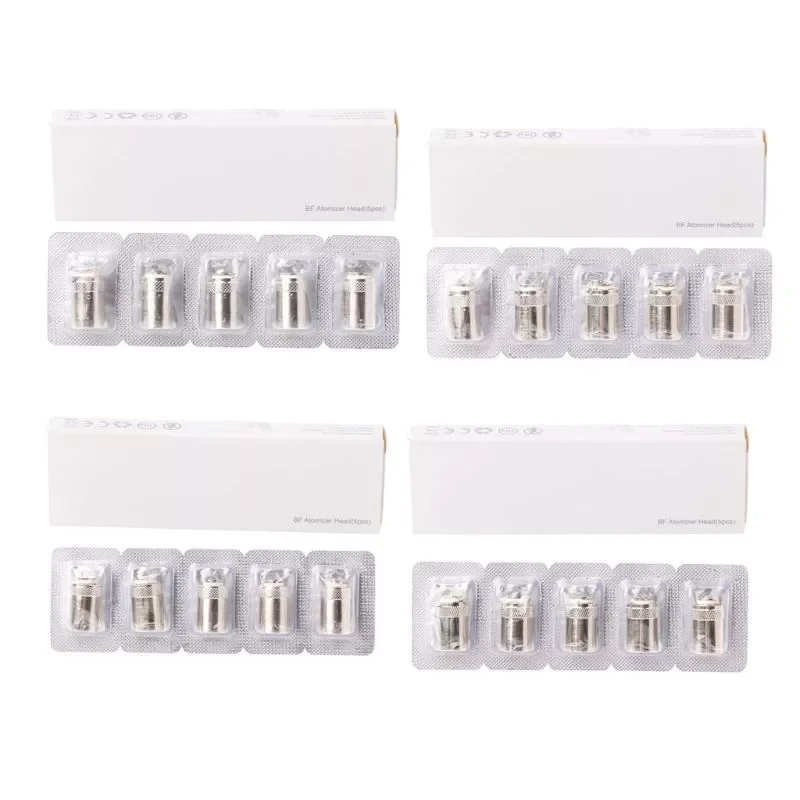 

5Pcs/Set Replacement Coil Heads For AIO CUBIS BF SS316 0.5/0.6/1.0/1.5 Ohm