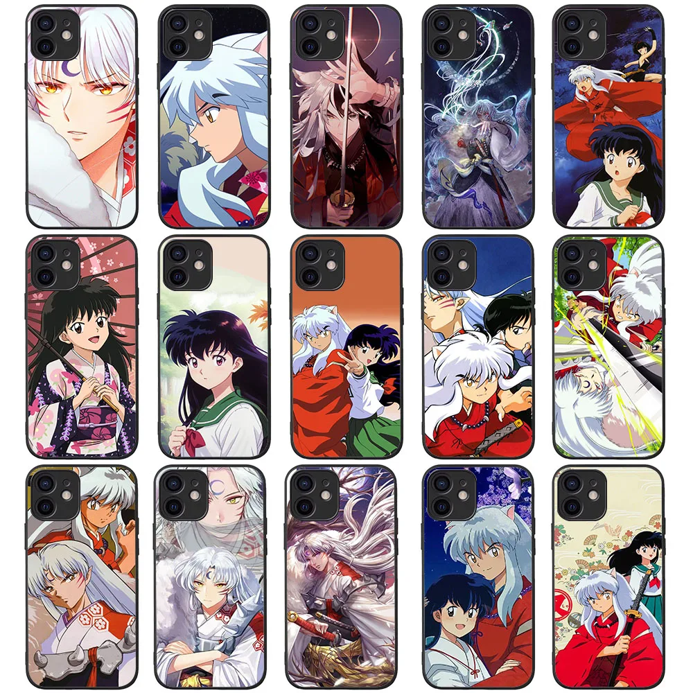 Мягкий чехол TS-61 Inuyasha Sesshomall для OPPO A40 A80 A1 A83 A85 A15 A15S A32 A5 A3S A12E A94 A16 A78 A17