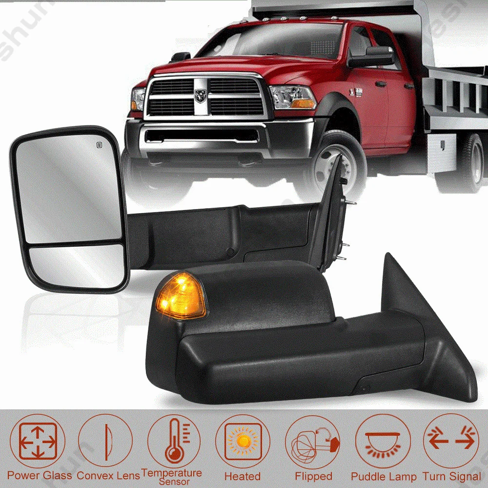 

Зеркало с датчиком температуры и подогревом для 13-18 Dodge Ram 1500 2500 3500