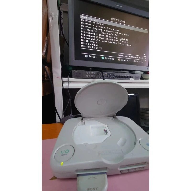 Фото 3D-печатный корпус для модифицированной ретро-консоли PS One (PSIO) №1