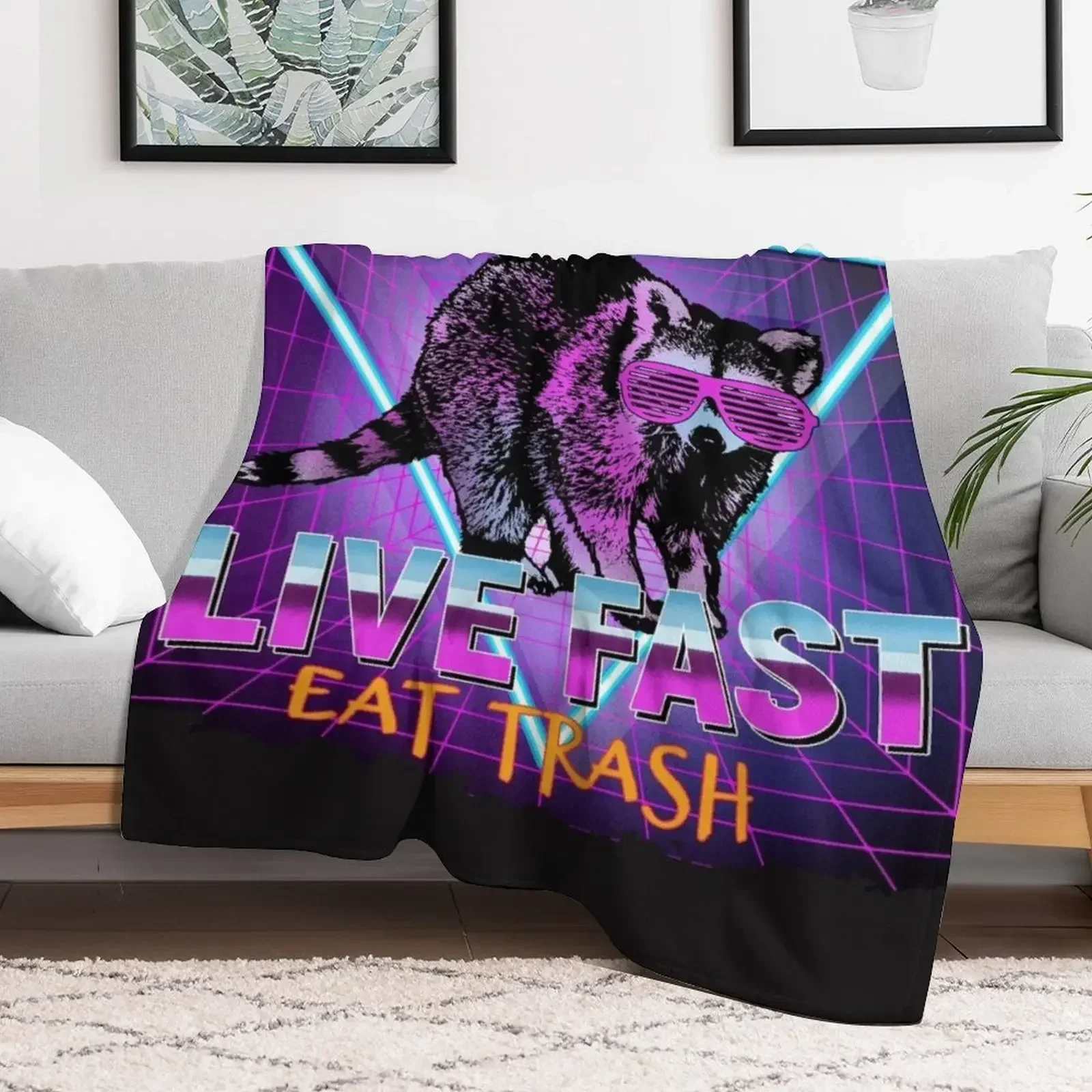 Сигил Великобритании Арнора и Гондора (Gondorian черный вариант) Плед на диван