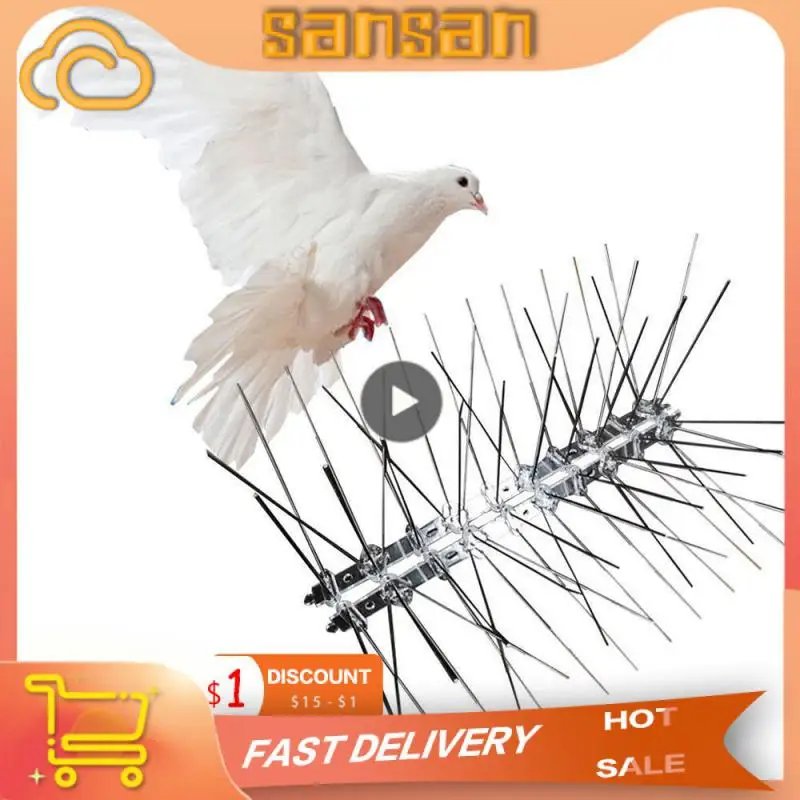 

2/4/6 шт., шипы из нержавеющей стали для защиты от голубей