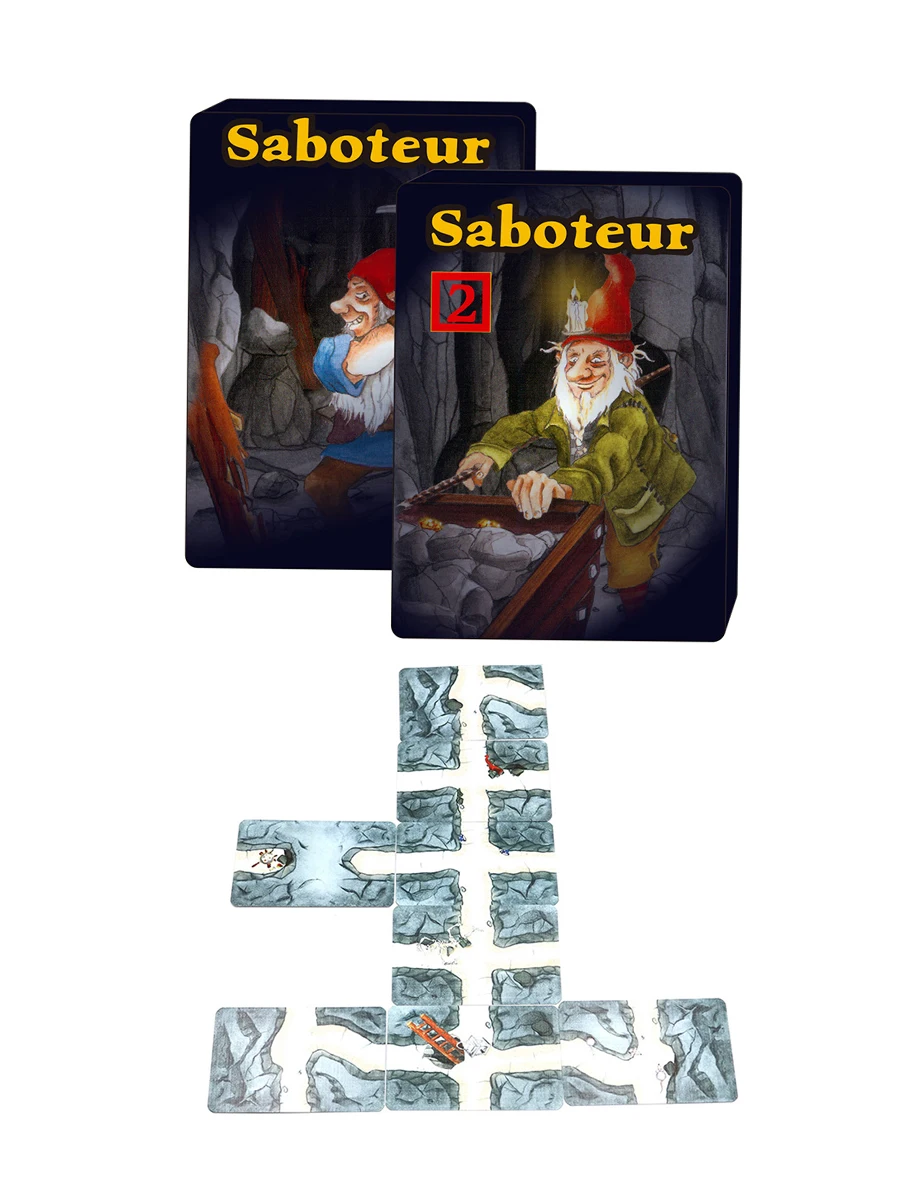 Saboteur 1 2020 Card Game Full English Jogos De Tabuleiro Dwarf 
