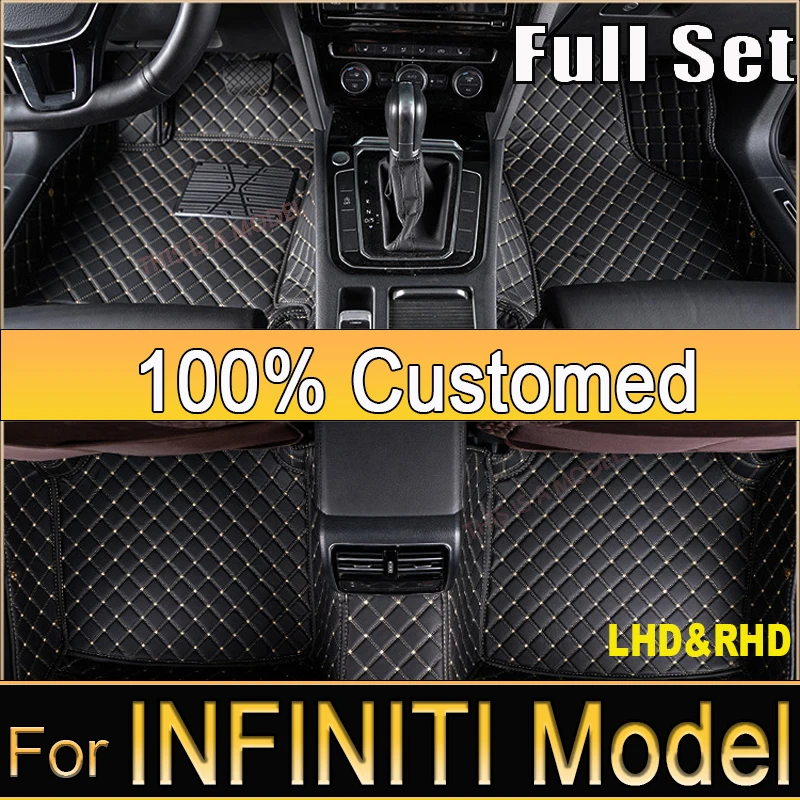 Автомобильные коврики для INFINITI ESQ FX EX/EX25 JX/JX35 JX35 G25/G35 G35 G37 M25 M25L M30/M35 M45