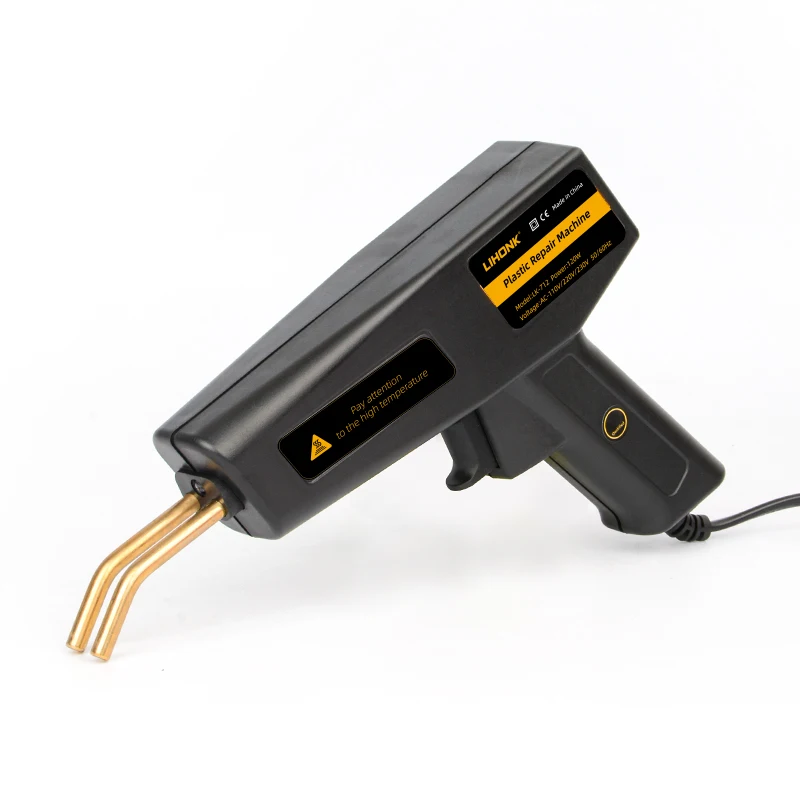 LK-712 120 вт профессиональная пластиковая Сварка G un с горячими степлетами ремонт