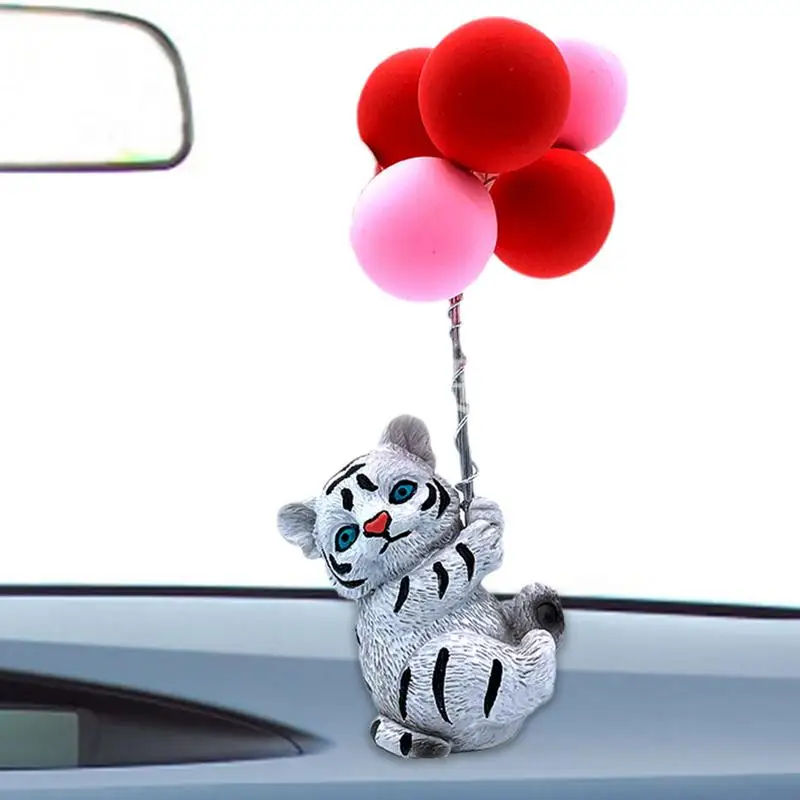 

Cartoon Car Dashboard Decorations Cartoon Animal Design Auto Ornaments Resin Animals Automotive Interior Supplies Decoration