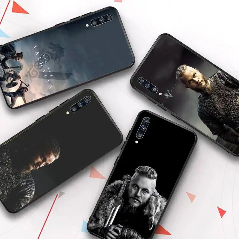 

vikings Ragnar Lothbrok Phone Case for Samsung S20 lite S21 S10 S9 plus for Redmi Note8 9pro for Huawei Y6 cover