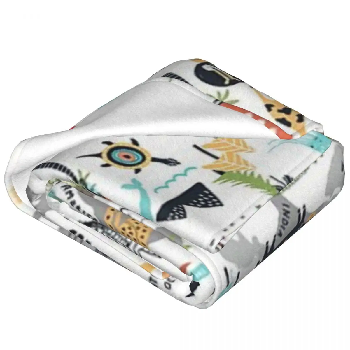 Серые Одеяла с животными дорожные животные Карта мира теплые фланцевые одеяла