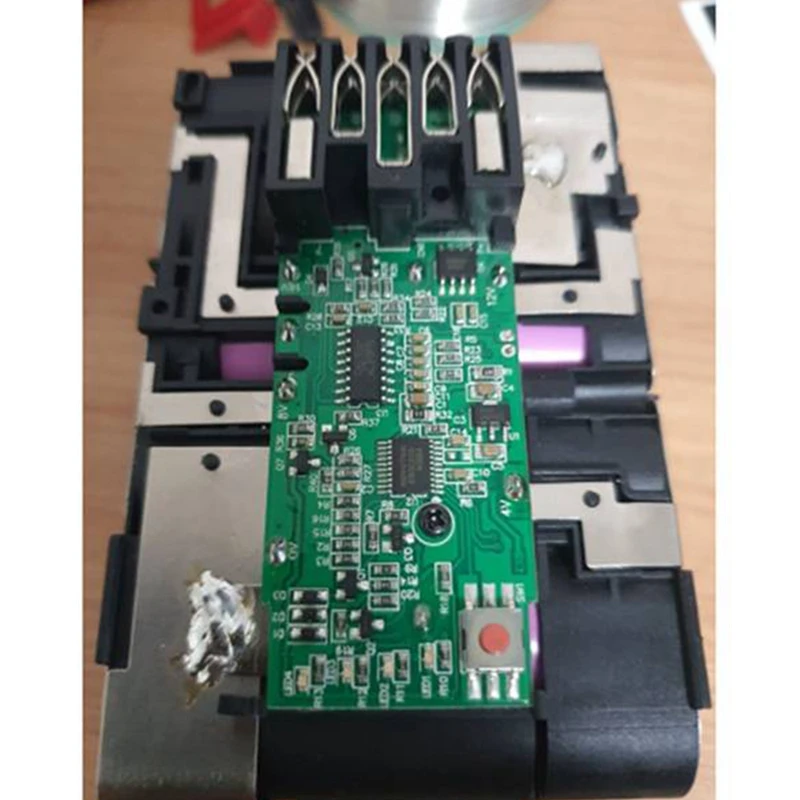 M18 литий-ионный аккумулятор пластиковый корпус защита от зарядки печатной платы