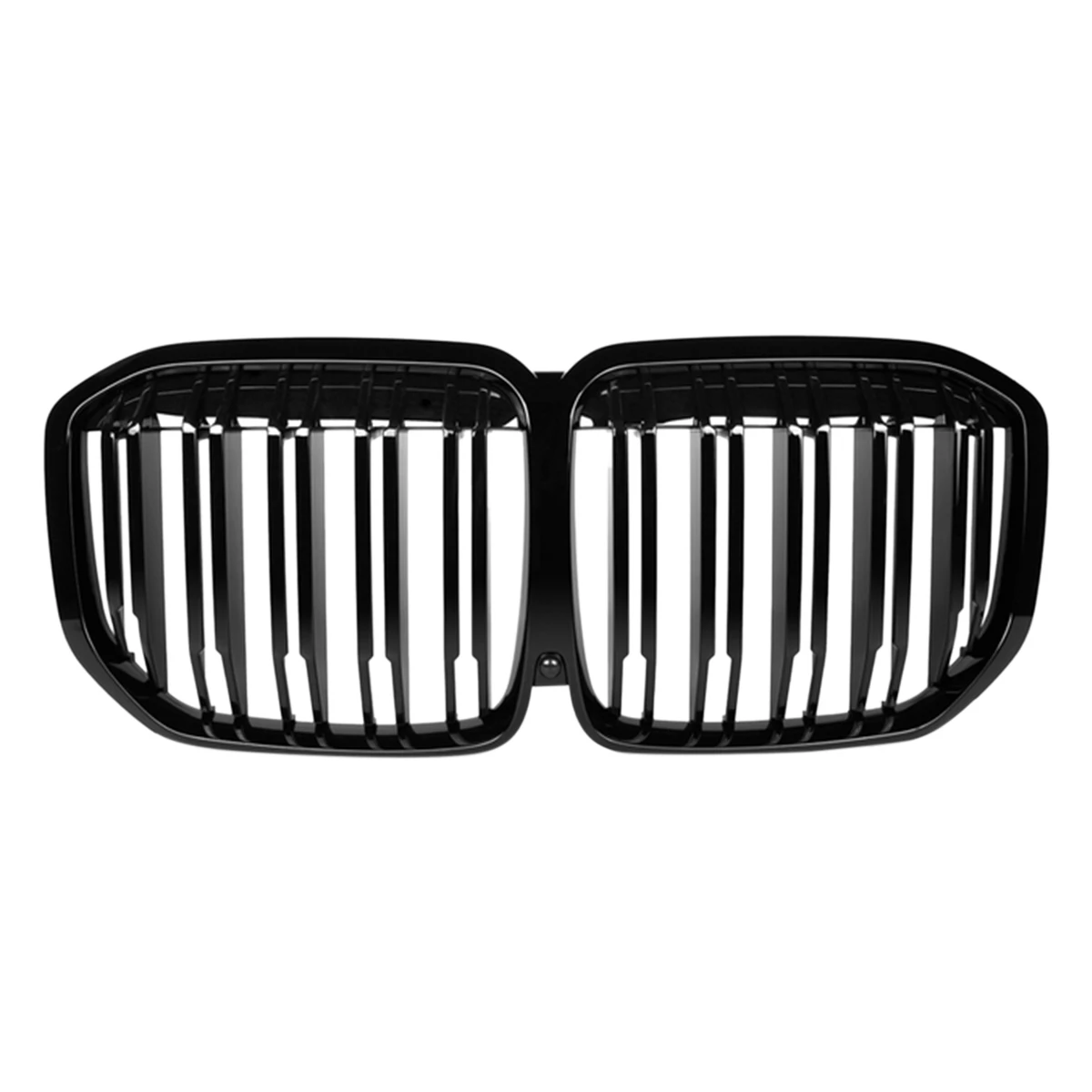 

2019 2020 2021 Performance Style Kidney Grille for-BMW X7 G07 Double Slats Glossy Black Grill Front Hood Insert