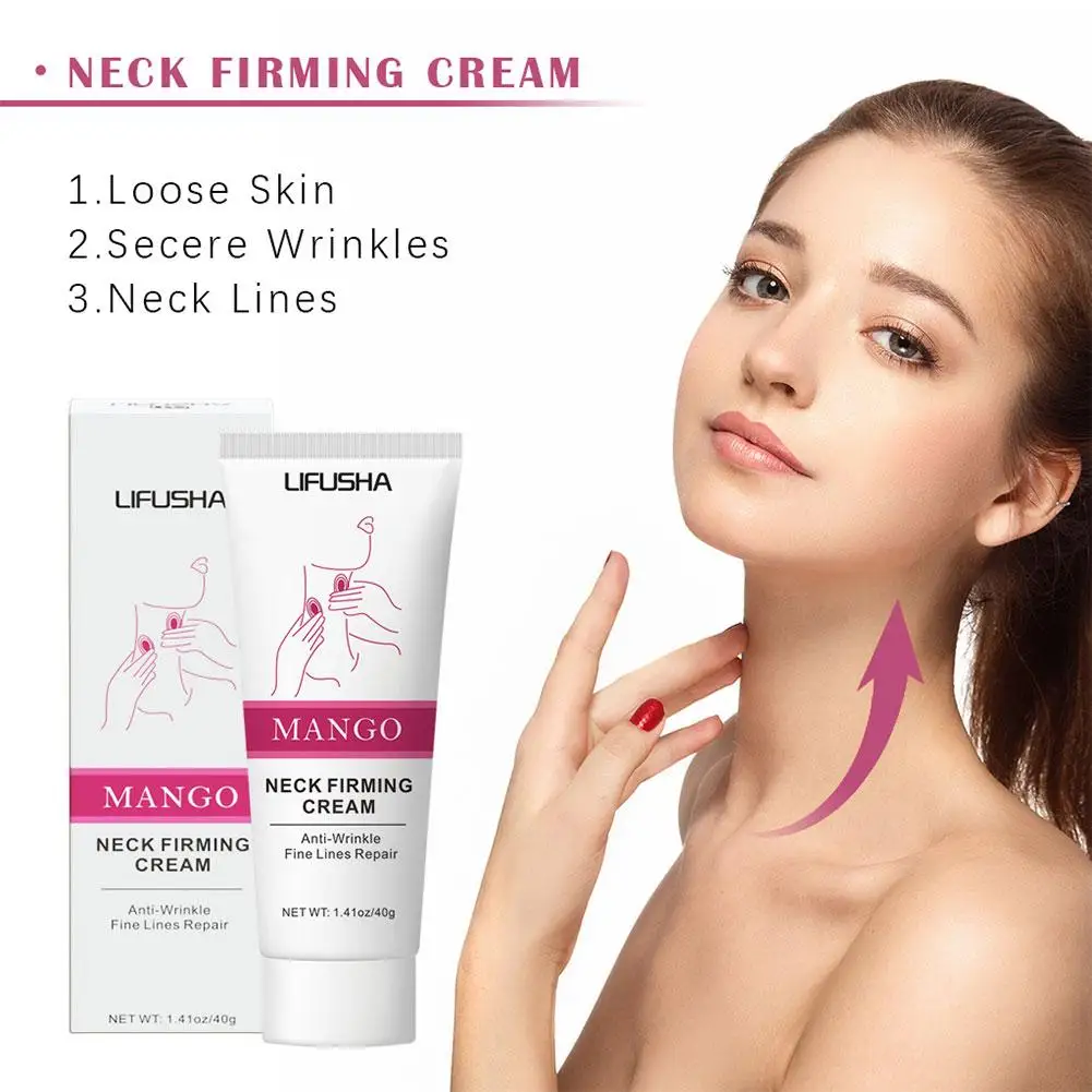 

Крем для шеи, увлажняющий и омолаживающий, с эссенцией