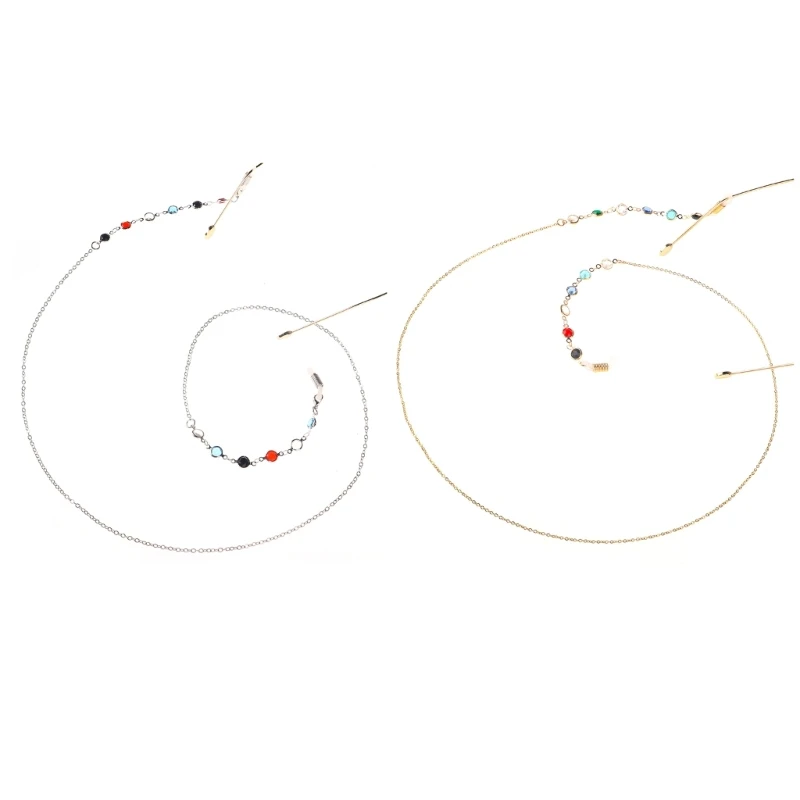 

Ремешок для очков MXMB, ремешок для женских очков с драгоценными камнями