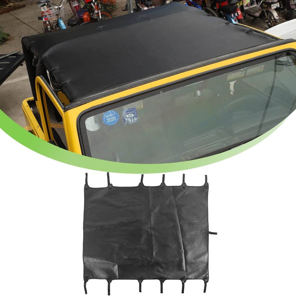 Мягкий Чехол Для Бикини На Крыше Солнцезащитный Козырек Jeep Wrangler Tj 1997-2006 Защита От
