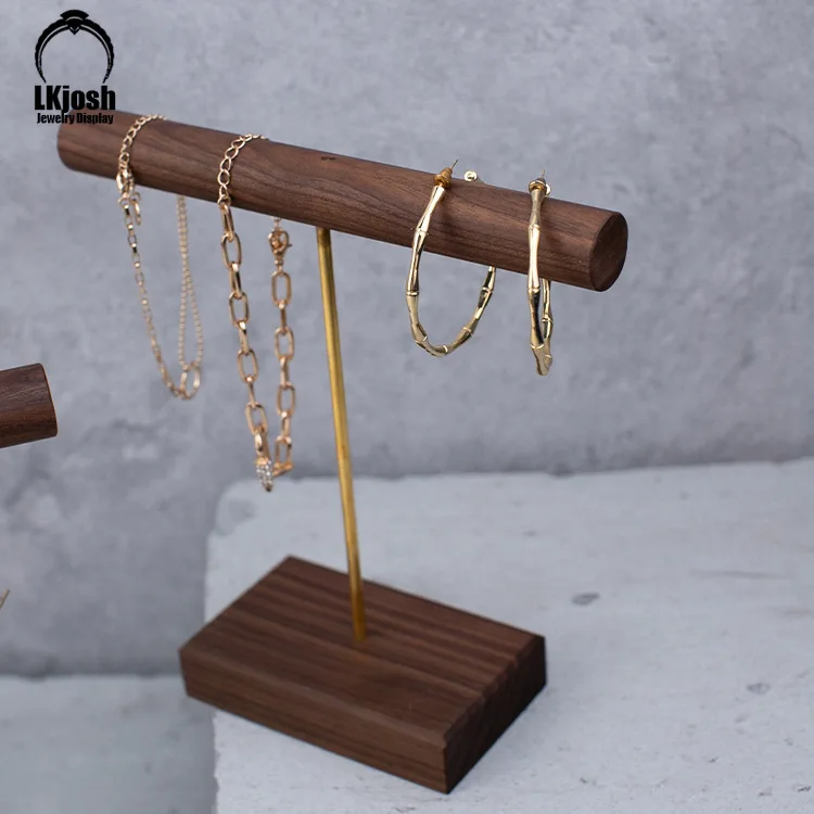 Роскошный Деревянный Массив ореха медный стержень высококачественный